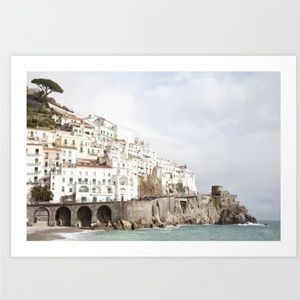 The Amalfi Coast / Italy - travel photography Art Print 24x36